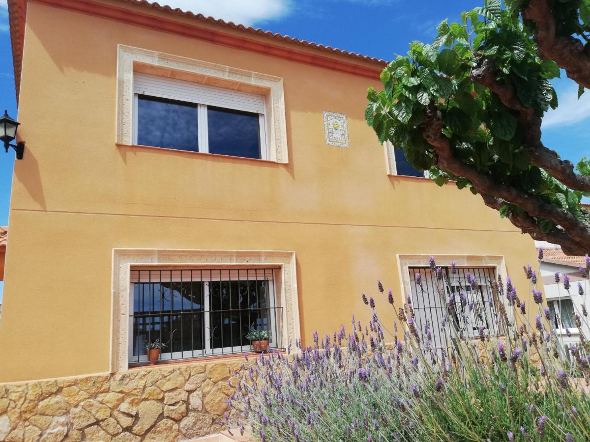 Mas Del Vent- Barbacoa, Jardin, Piscina Privada Y Vistas A Mar Villa Cunit Bagian luar foto